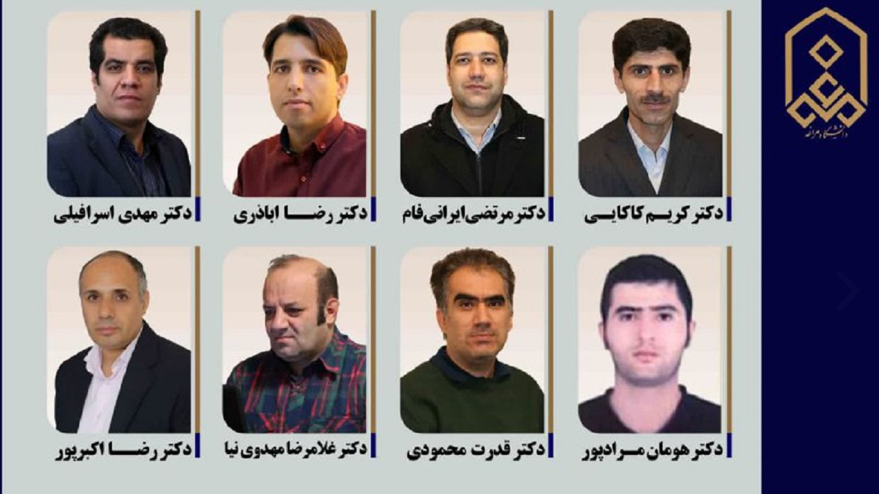 ۸ استاد دانشگاه مراغه در بین ۲ درصد دانشمندان جهان
