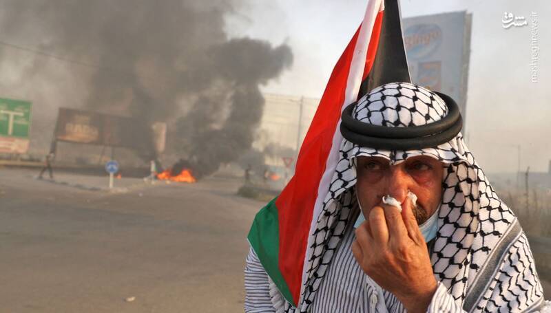 معترض فلسطینی