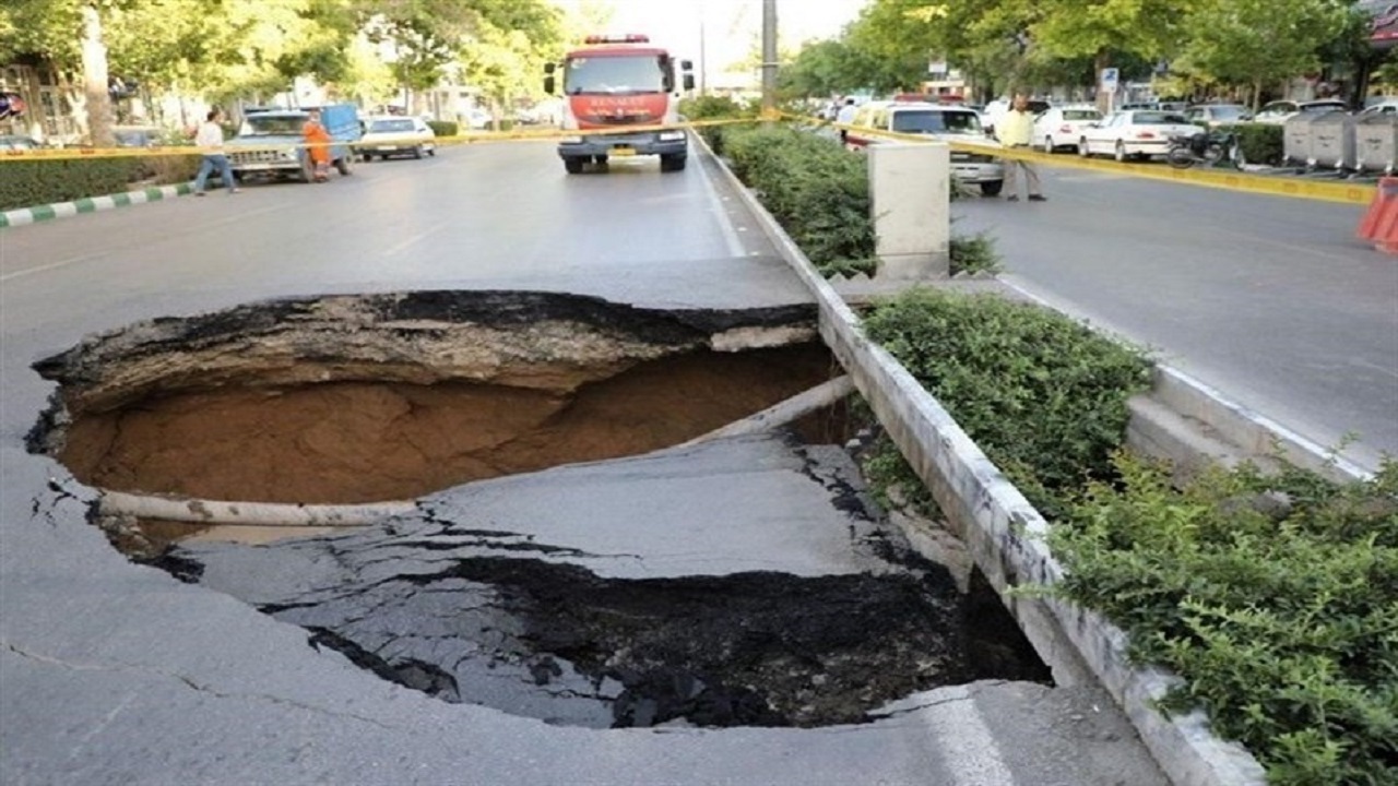 فرونشست ۲۹ دشت استان اصفهان