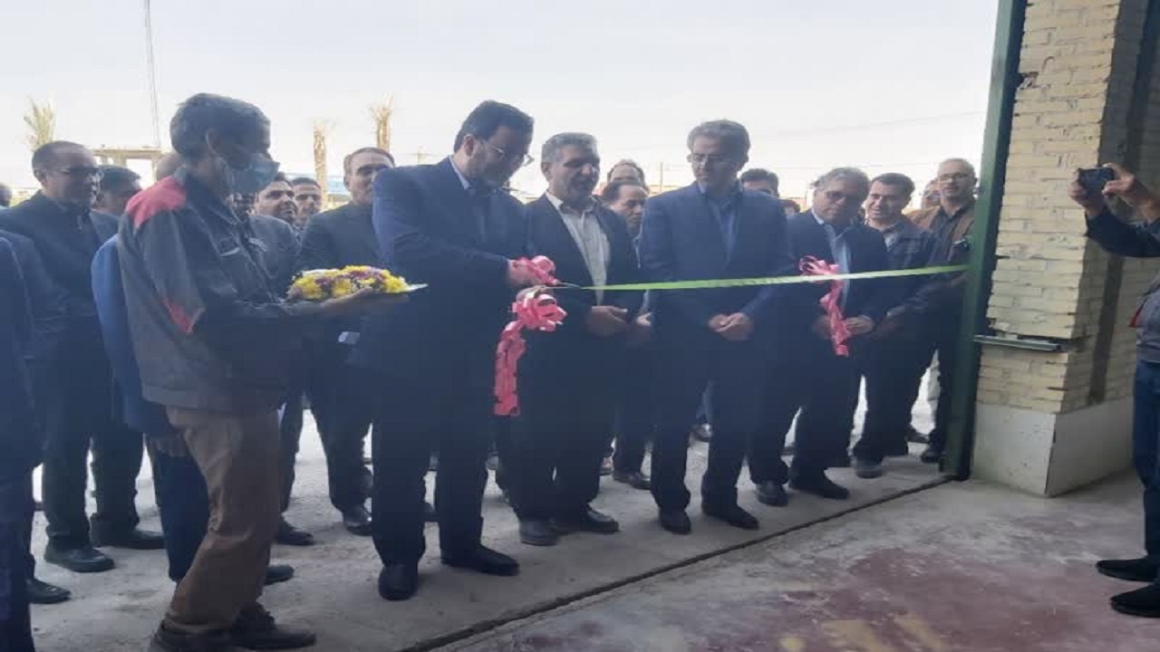نخستین واحد تولیدی گلوله‌های سرامیکی کشور در میبد راه اندازی شد