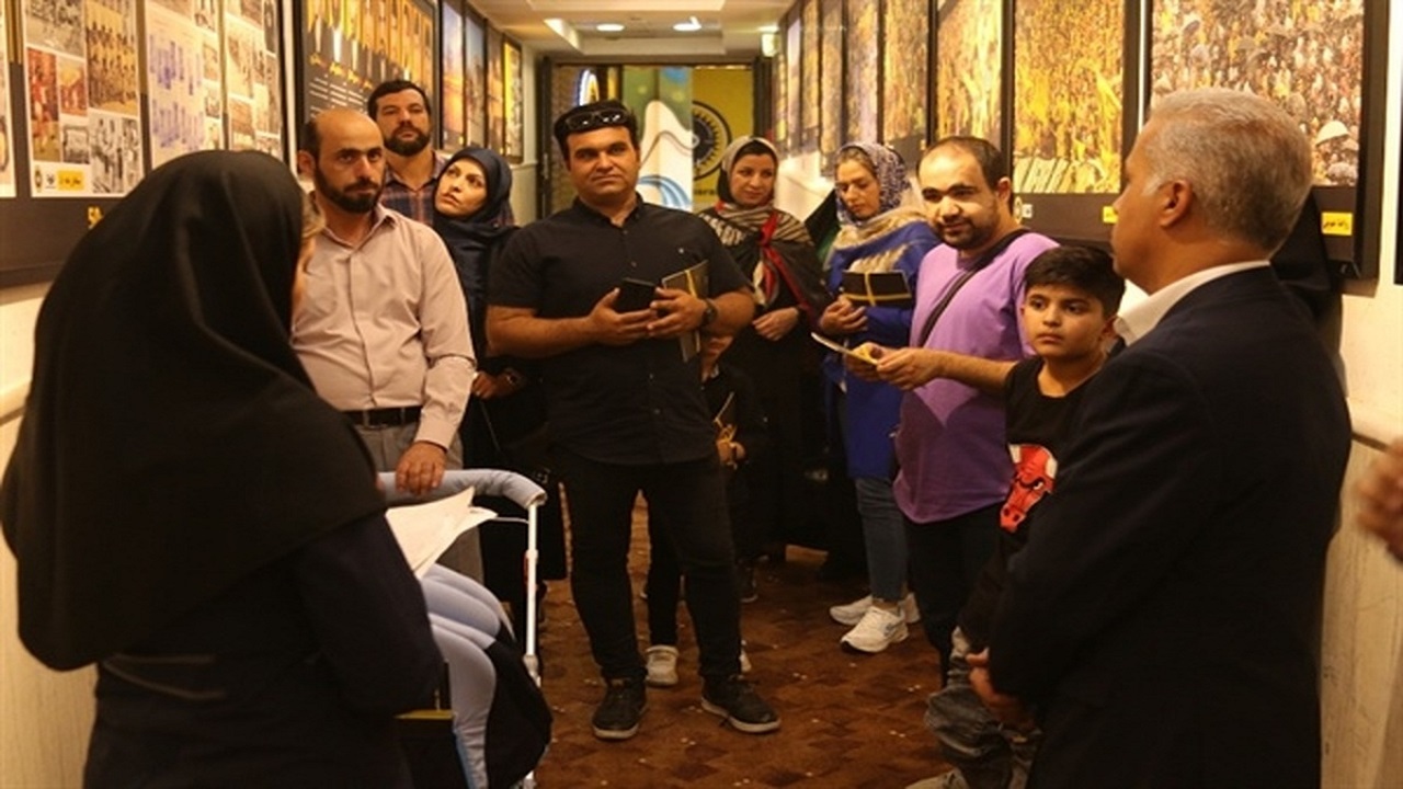 بازدید بیش از ۲۰۰ نفر از موزه ورزشگاه نقش جهان اصفهان