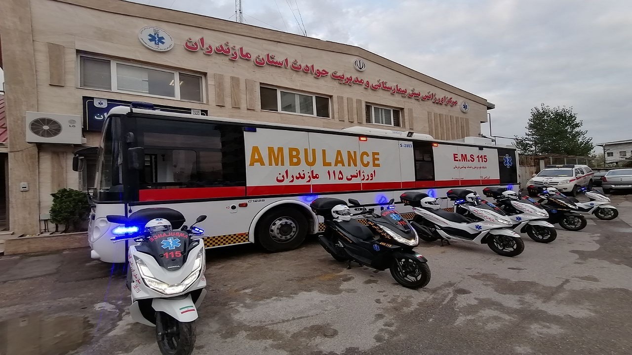 تجهیز ناوگان اورژانس در مازندران