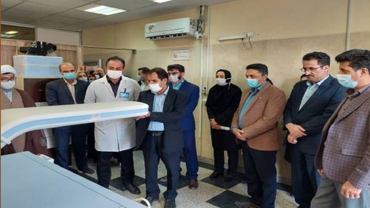 بهره برداری از دستگاه سنجش تراکم استخوان در شهرکرد