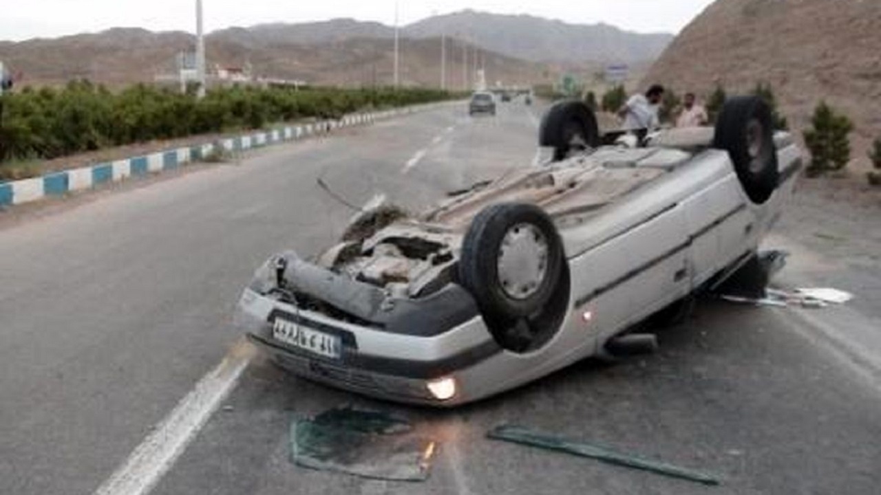 بی توجهی به جلو در محور اراک- بروجرد جان راننده را گرفت