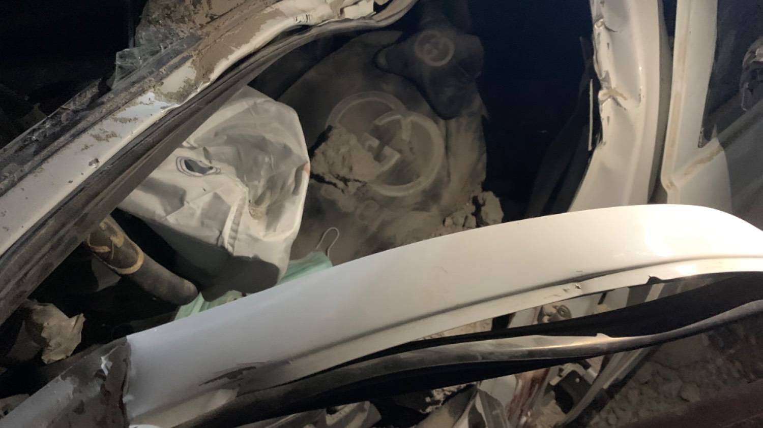 فرو ریختن بقایای برج متروپل