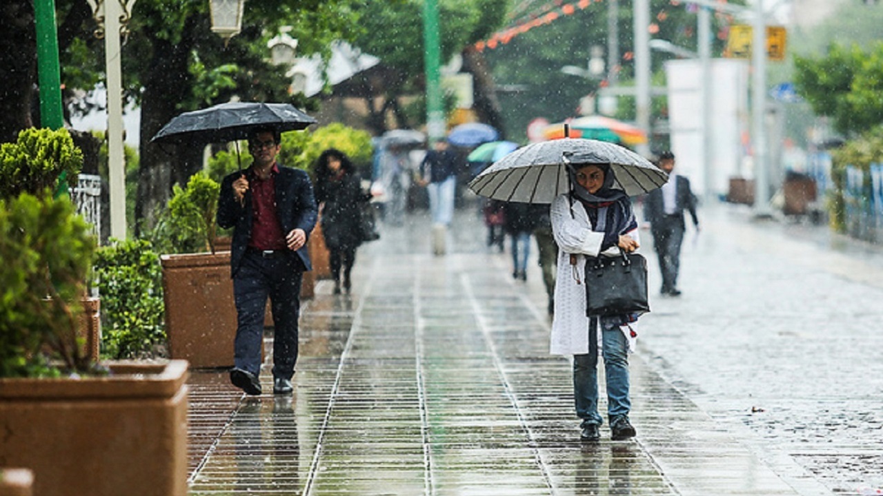 برف و باران در راه گلستان