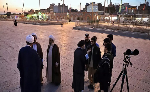استهلال ماه ربیع الثانی در حرم حضرت معصومه(س) + تصاویر