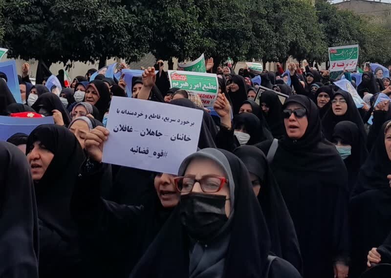 راهپیمایی گلستانی&zwnj;ها در محکومیت حادثه تروریستی در شیراز + فیلم و تصاویر