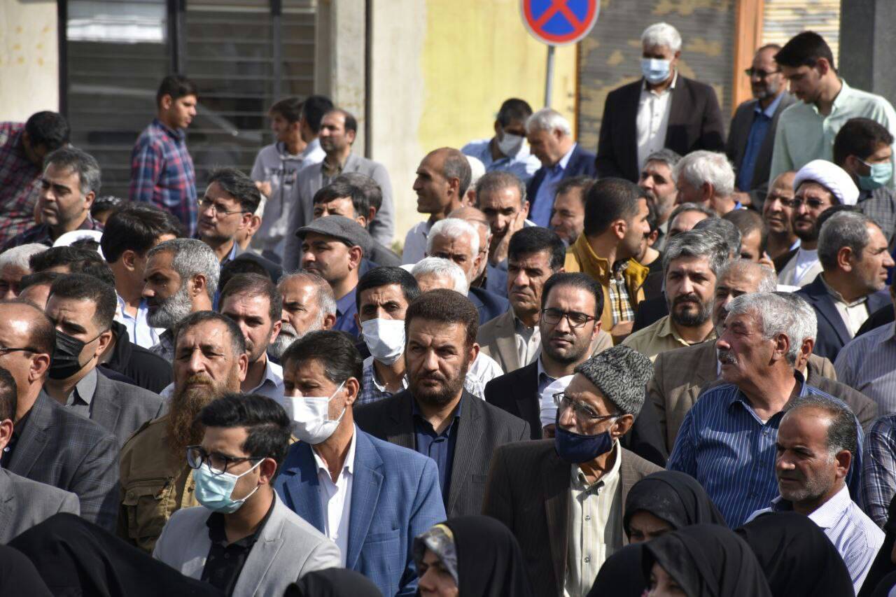 مردم ایلام جنایت تروریستی شیراز را محکوم کردند+تصاویر
