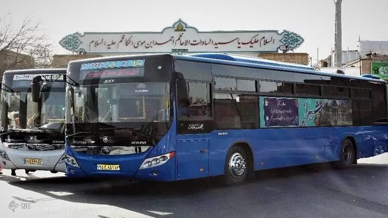 ارائه خدمات ۱۵۰ دستگاه اتوبوس در آیین تشییع شهدای حادثه شیراز