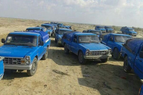 قاچاق گازوئیل بدون برخورد در شبانه روز هندیجان + تصاویر