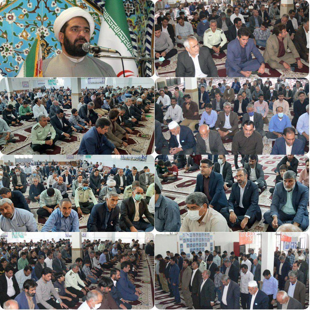 تصاویری از حضور باشکوه مردم رومشکان در نماز جمعه