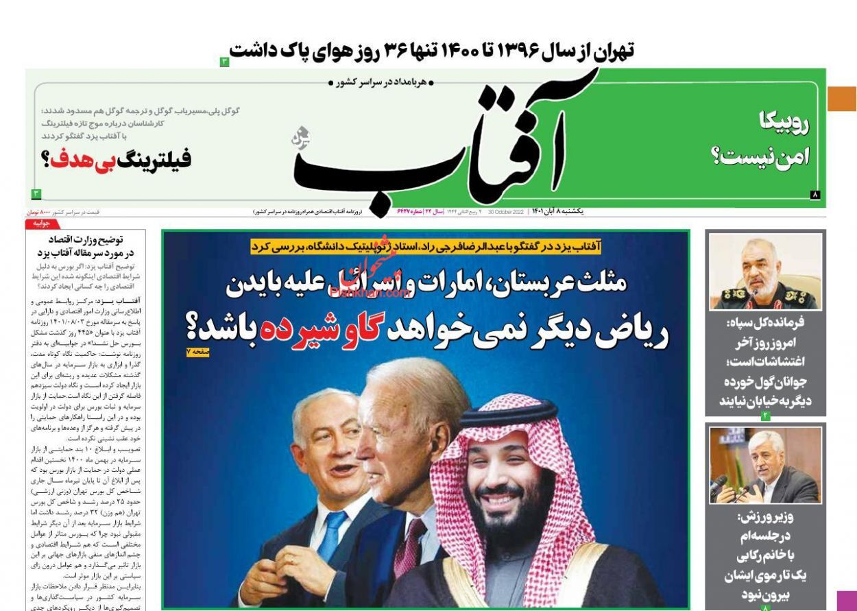 آفتاب یزد