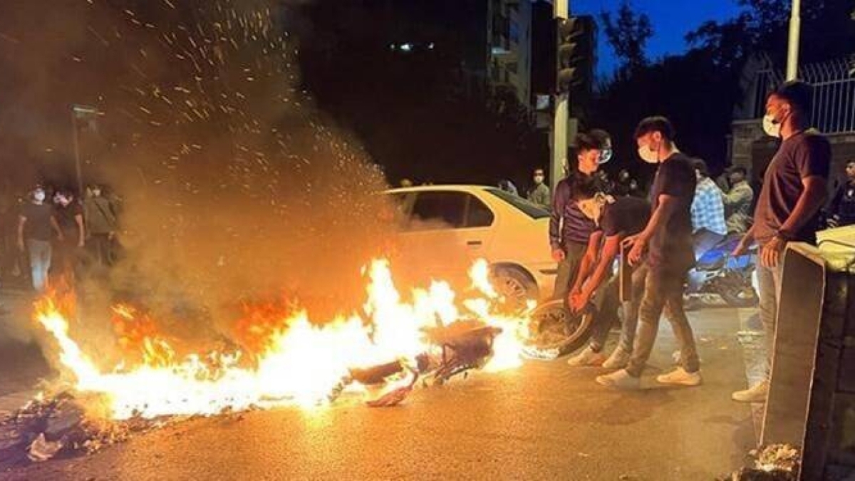 اغتشاش و تخریب اموال عمومی از نگاه دوربین