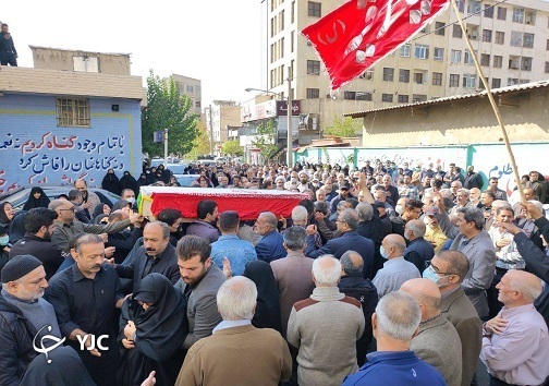 پیکر شهید مصطفی بابایی تشییع شد +فیلم و تصاویر