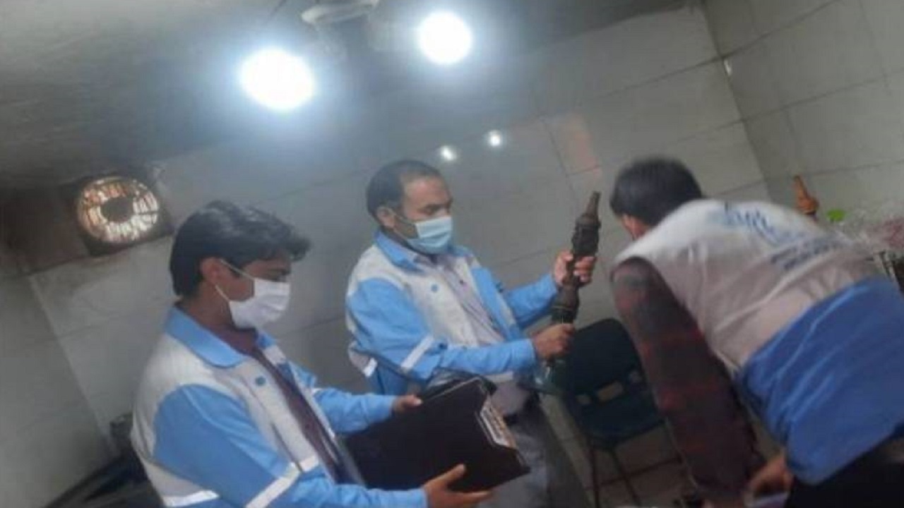پلمب ۷ مرکز عرضه قلیان در شهرستان خانمیرزا