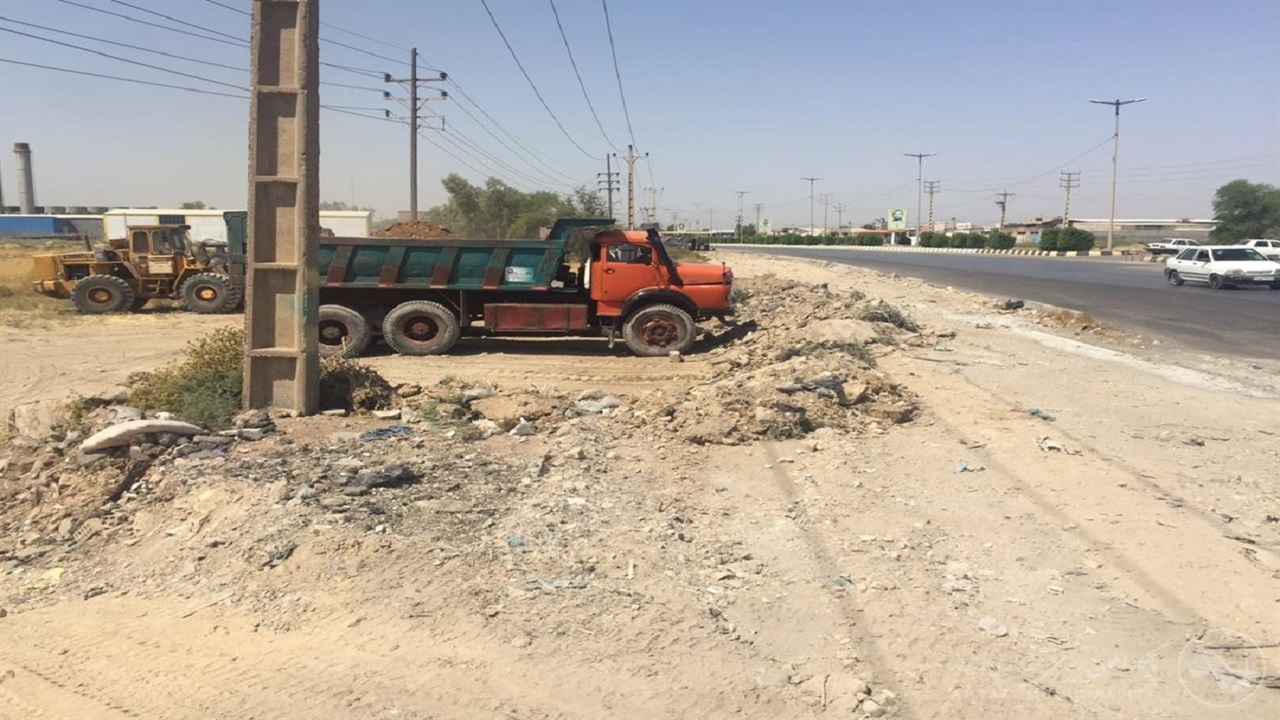 آغاز طرح ضربتی پاکسازی شهر مهربانی از خاک و نخاله