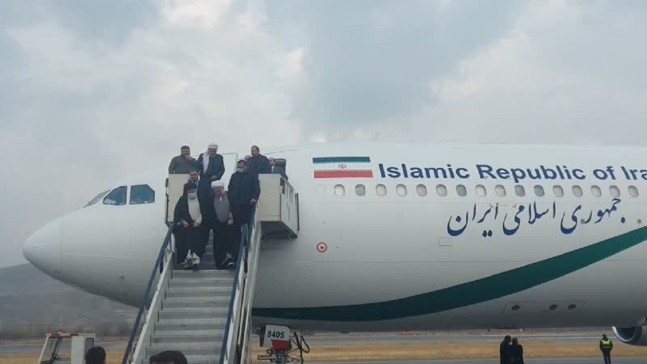 رئیس جمهور وارد سنندج شد/ آب به کردستان رسید + تصاویر