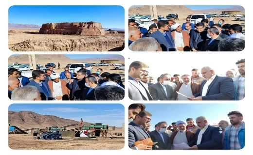 سفر استاندار خراسان جنوبی به آرین شهر