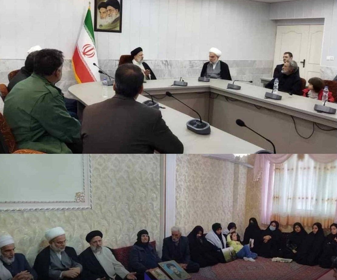 دیدار رئیس جمهور با خانواده شهدا
