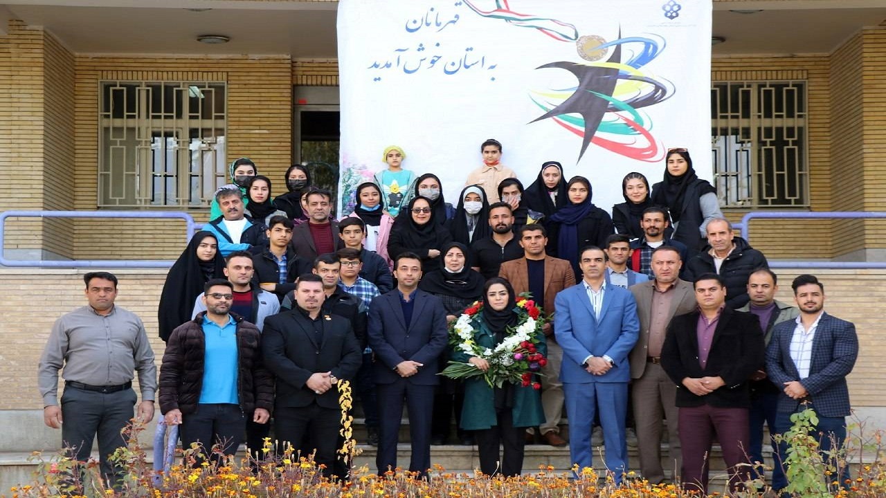 استقبال از ورزشکار افتخارآفرین در شهرکرد
