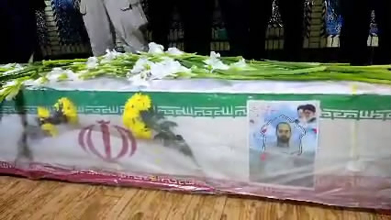 ورود پیکر شهید مدافع امنیت به مازندارن