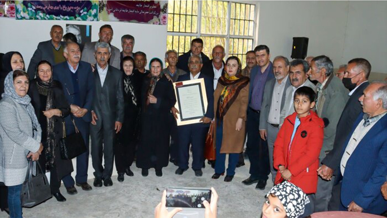 قدردانی طایفه قرقانی قشقایی فارس از معلم ایل
