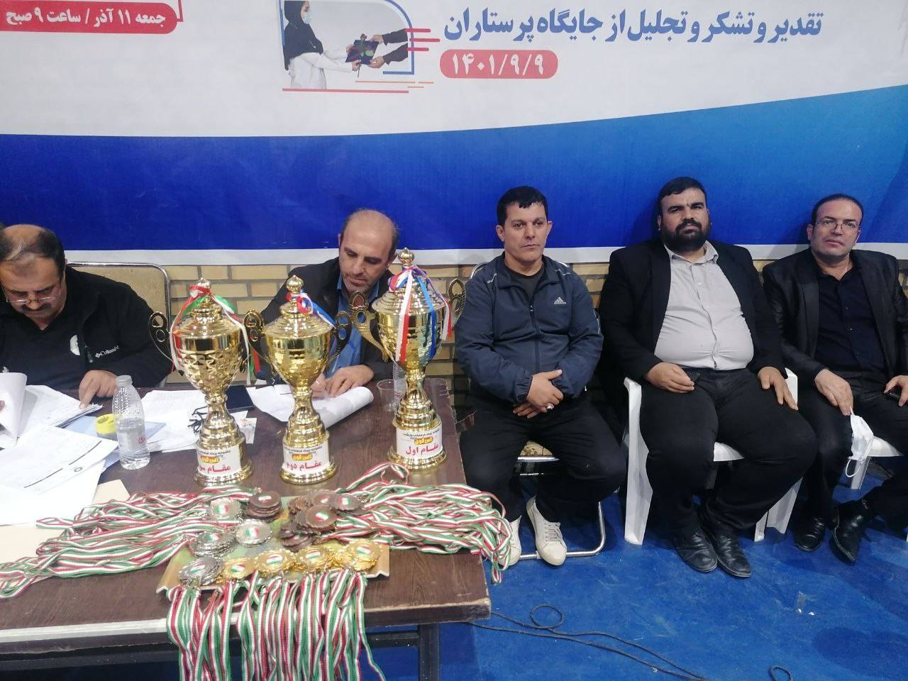 برگزاری مسابقات کشتی به میزبانی ماهدشت + تصاویر