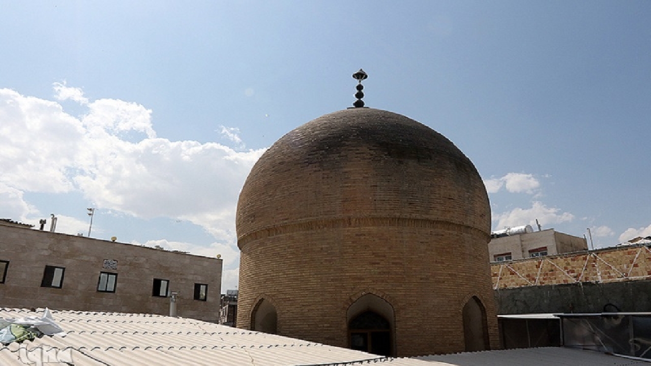 گنبد خشتی یادمان معماری در بافت سنتی مشهد