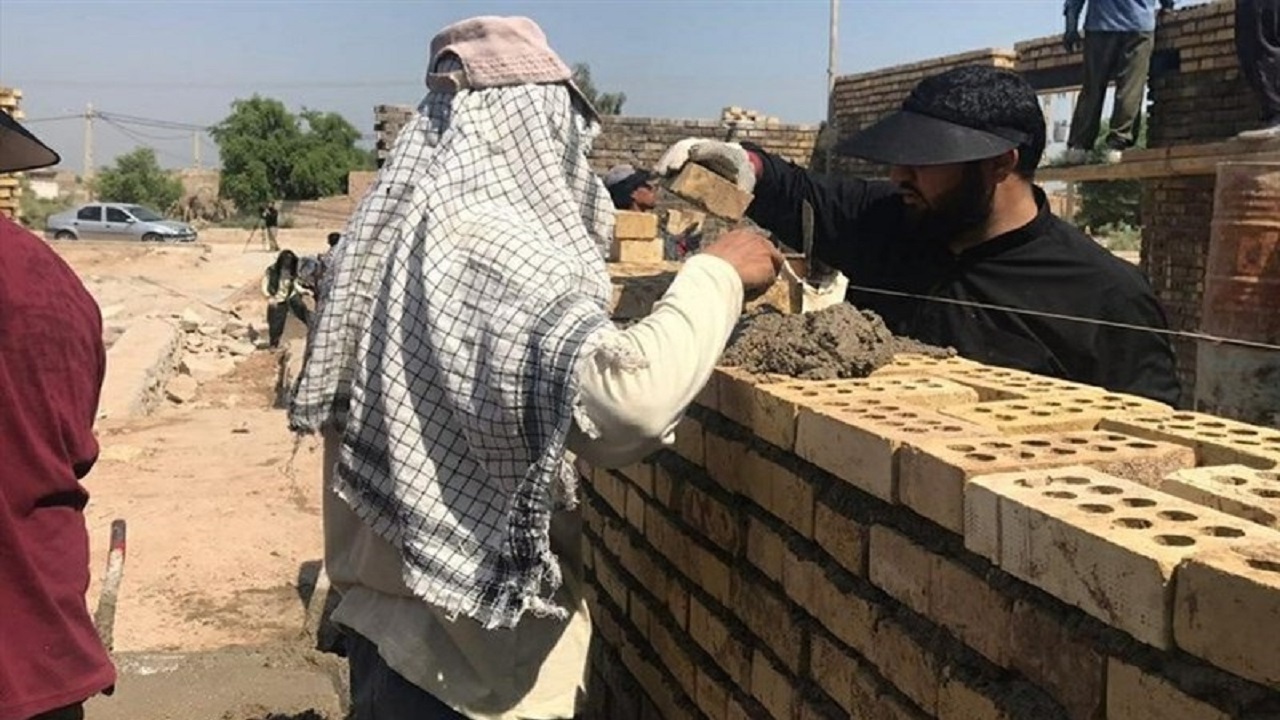 برگزاری اردوی جهادی در ممبی از ویزیت بیماران تا ساخت خانه