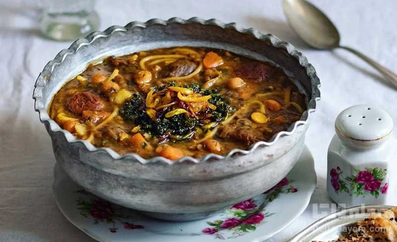طرز تهیه آش