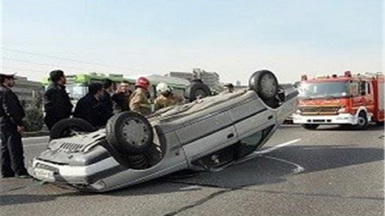 واژگونی ۴۰۵ در محور "شیروان- بجنورد"