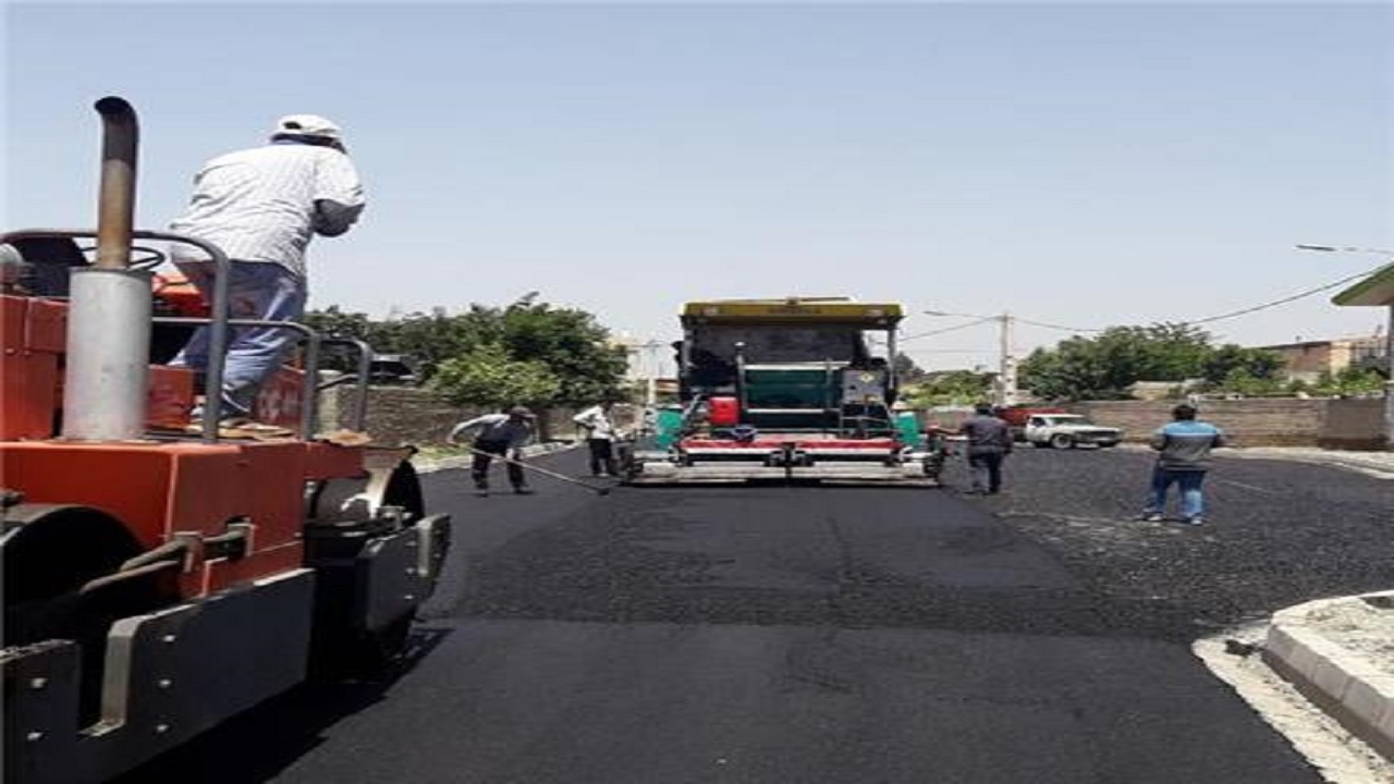 آسفالت معابر خاکی چهار شهر خراسان شمالی با اختصاص ۳۶۷ تن قیر