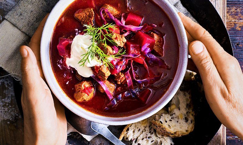 طرز تهیه آش چغندر