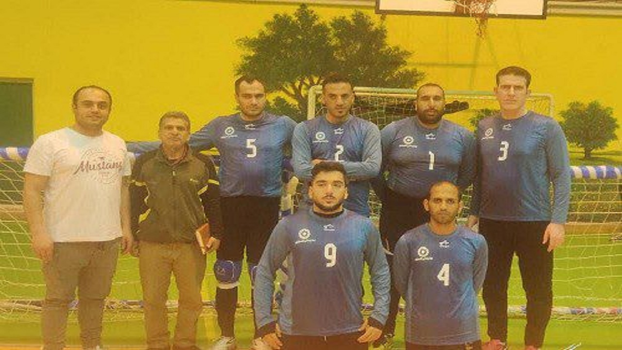 کرمان قهرمان دور رفت لیگ یک گلبال کشور شد