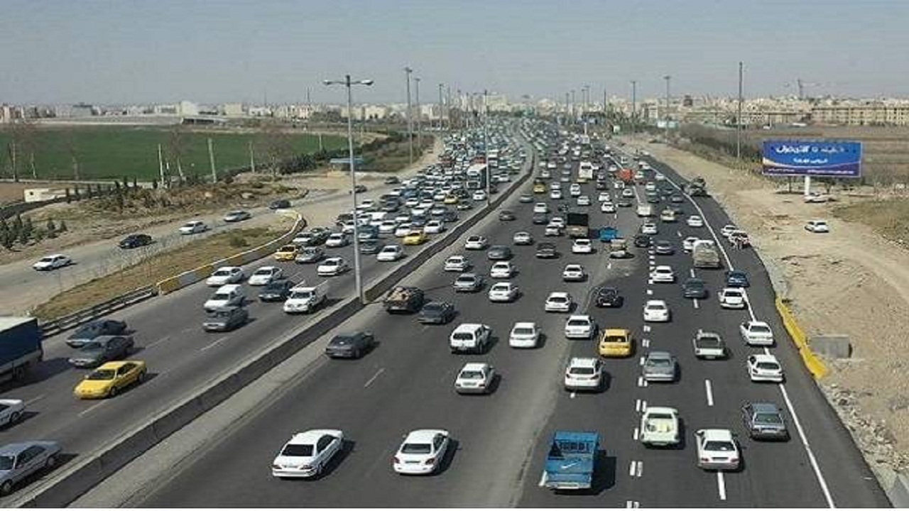 افزایش ۱۶ درصدی تردد در محور‌های مواصلاتی البرز