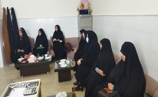 برگزاری جلسه هماهنگی هیئت اندیشه ورز پایگاه بسیج فاطمیه با موضوع توسعه مشاغل خانگی