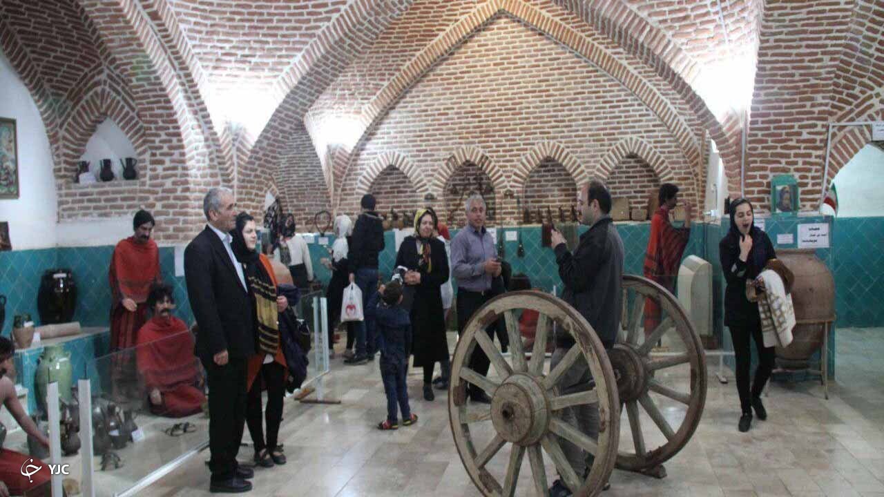 ۸۵۰ گردشگر از موزه مردم‌شناسی مهاباد بازدید کردند