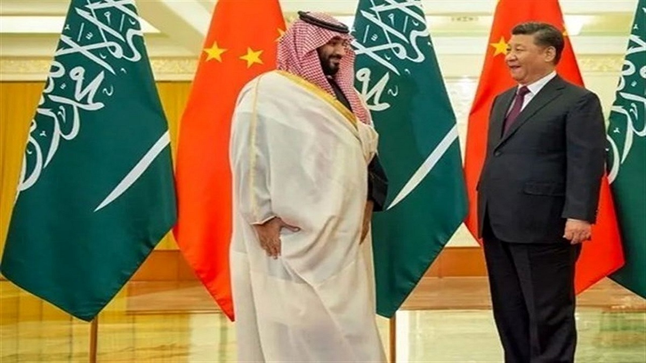 استقبال ولیعهد سعودی از رئیس‌جمهور چین+ فیلم