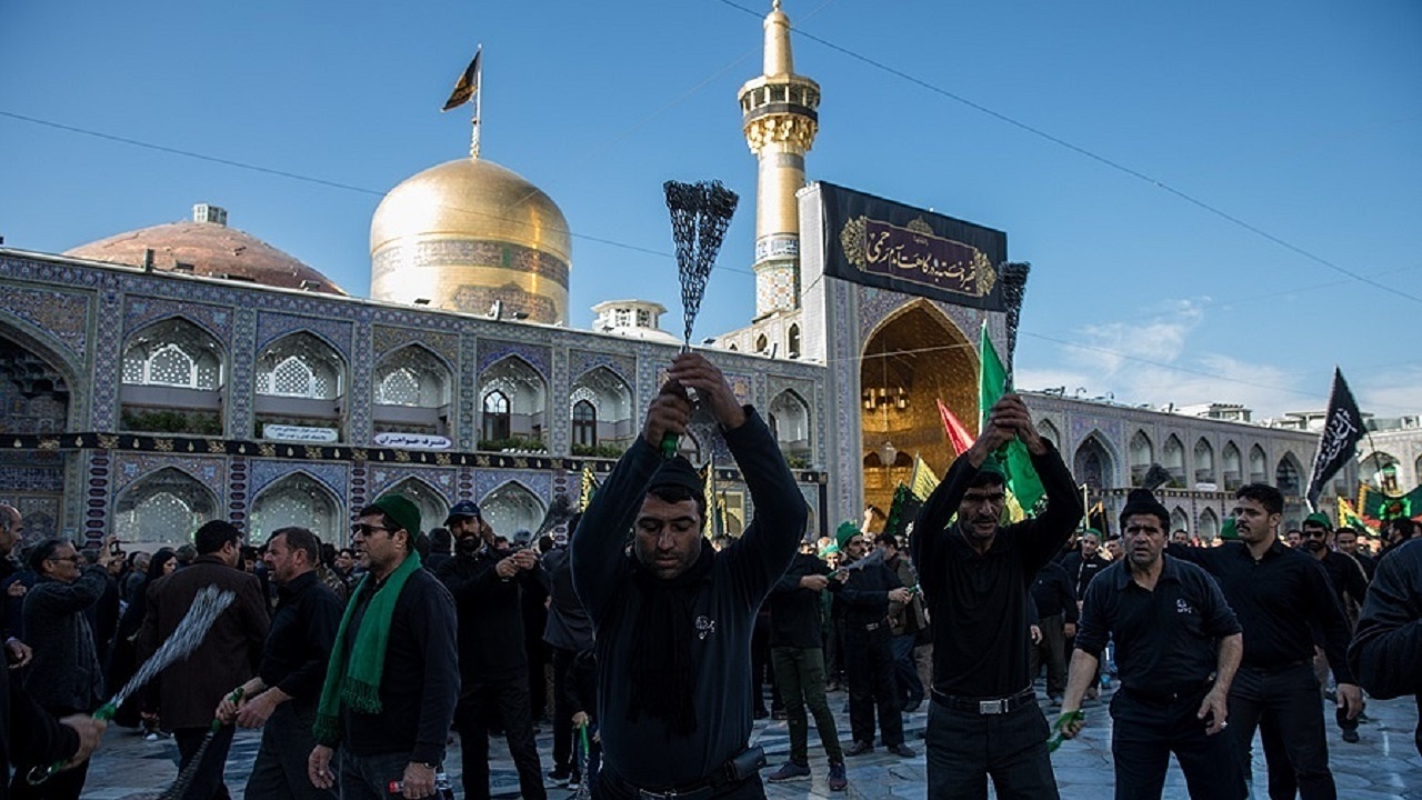 حرم امام رضا پربازدید