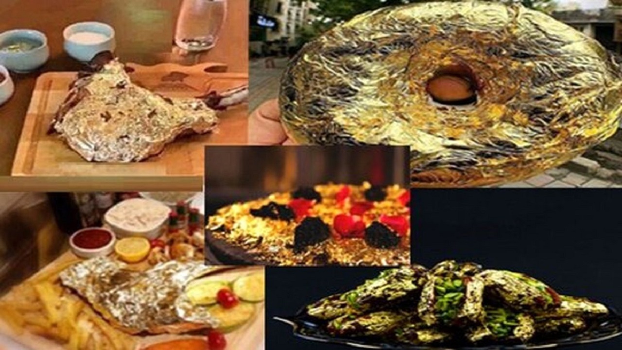 خوردن غذا با روکش طلای ۲۴ عیار برای فوتبالیست‌ها در قطر دردسر ساز شد!