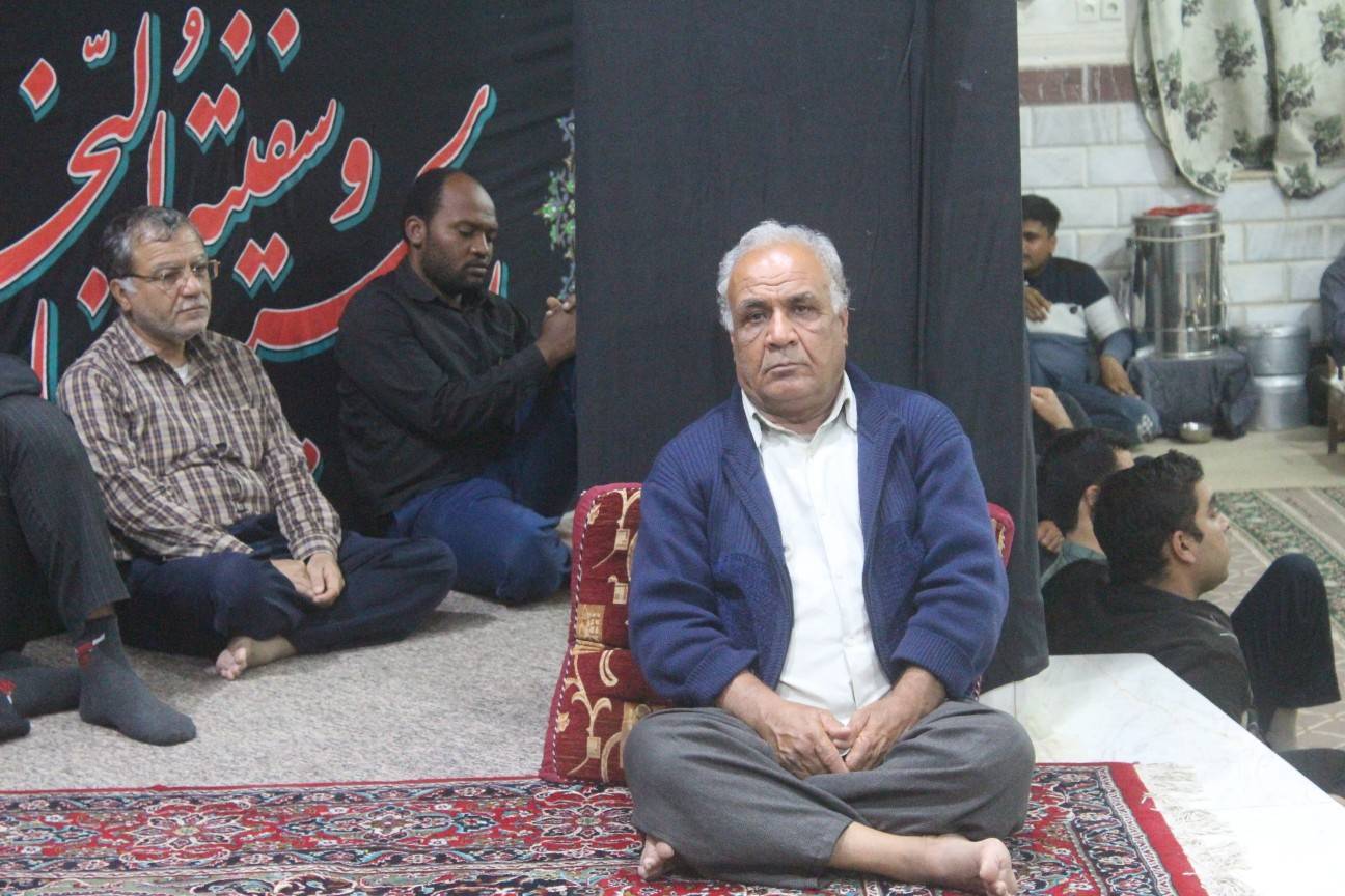 مراسم سوگواری حضرت فاطمه در محله ریگدان مراسم عزاداری حضرت فاطمه زهرا (س) به روایت عکس