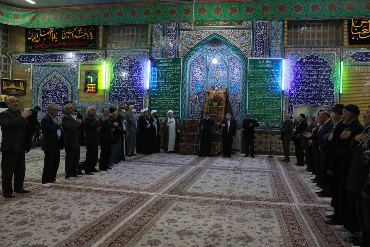 مراسم اربعین شهدا شاهچراغ (غ) در بهارستان + فیلم