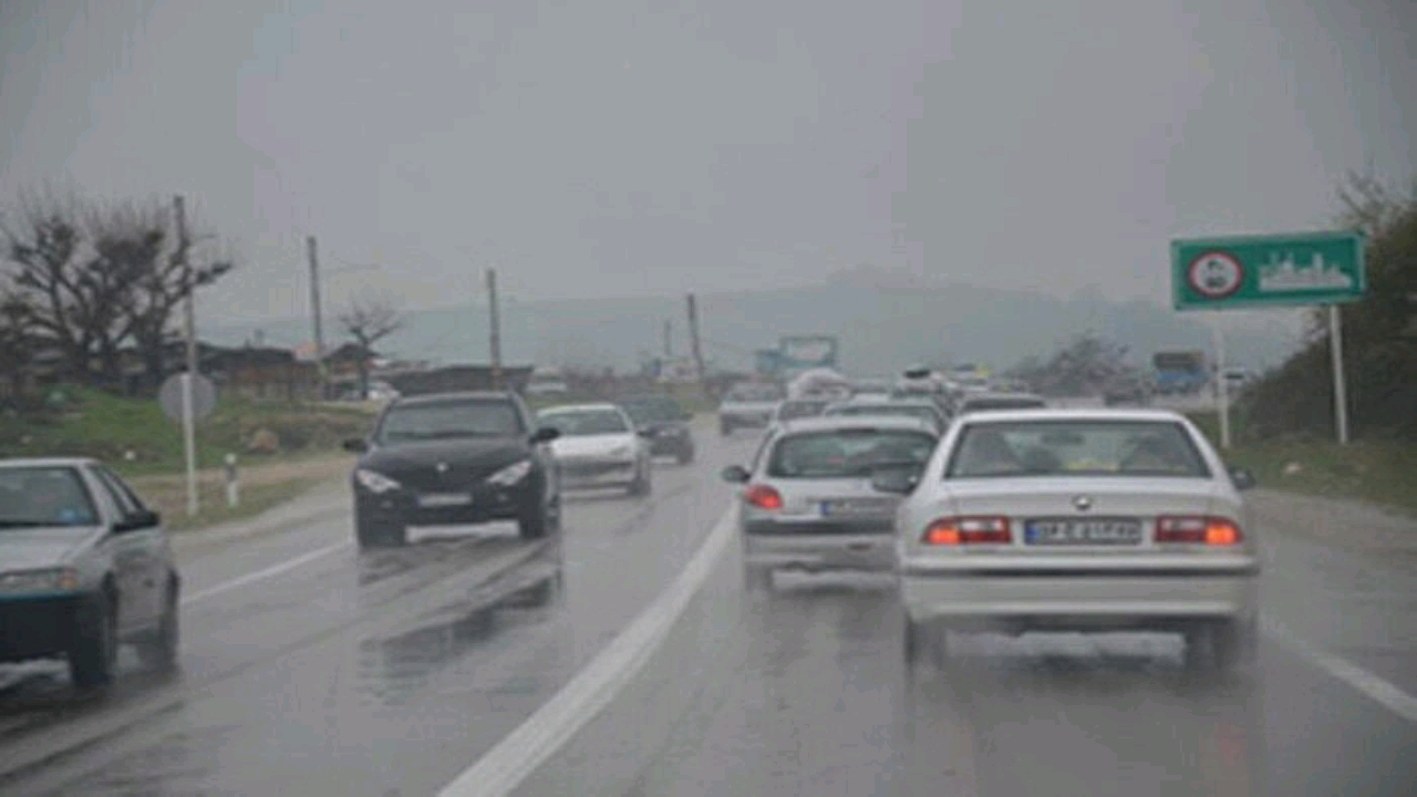 جاده‌های گلستان لغزنده است