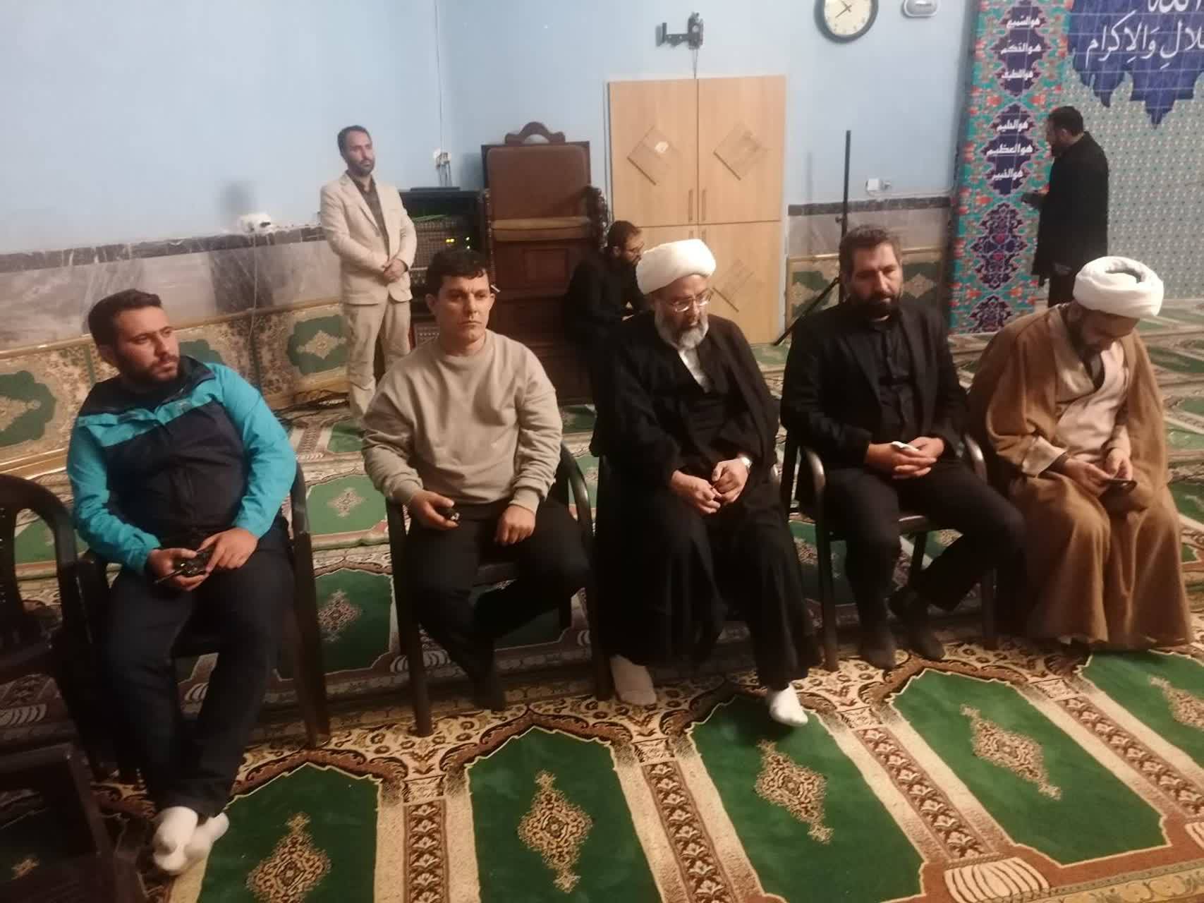 بزرگداشت چهلمین روز شهید مدافع امنیت در ماهدشت + تصاویر