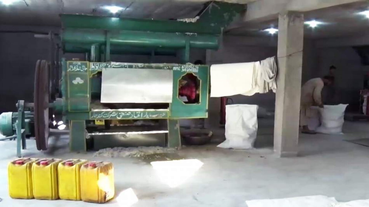 کارخانه پروسس پنبه قندهار راه اندازی شد