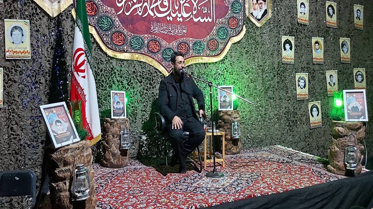 یادواره شهدای محله بهاباد اناربا حضور ابوذر روحی