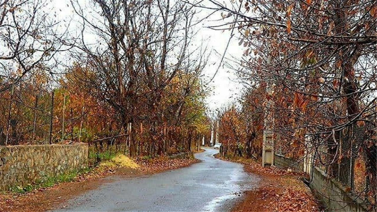 مه آلودگی در ارتفاعات قم