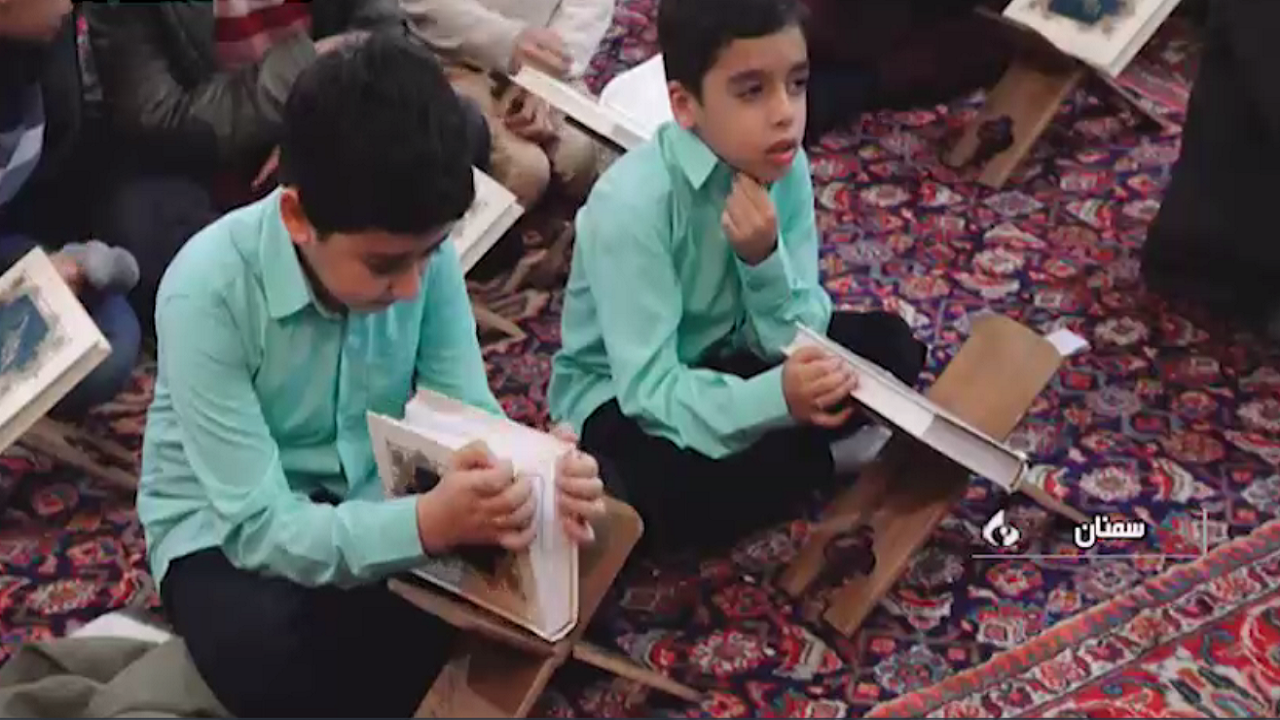 تجلیل از برترین دانش آموزان قرآن آموز در سمنان