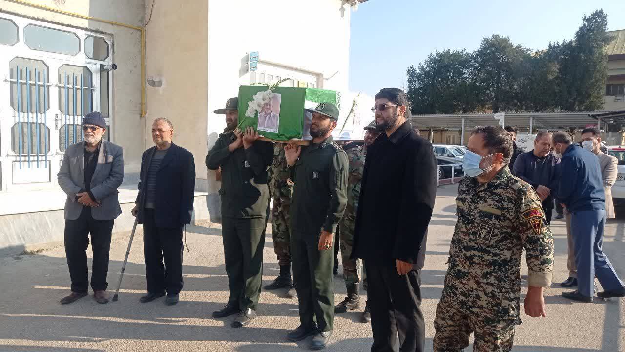 تشییع پیکر جانباز شهید رضا محمدخانی در گنبدکاووس تشییع پیکر جانباز شهید رضا محمدخانی در گنبدکاووس